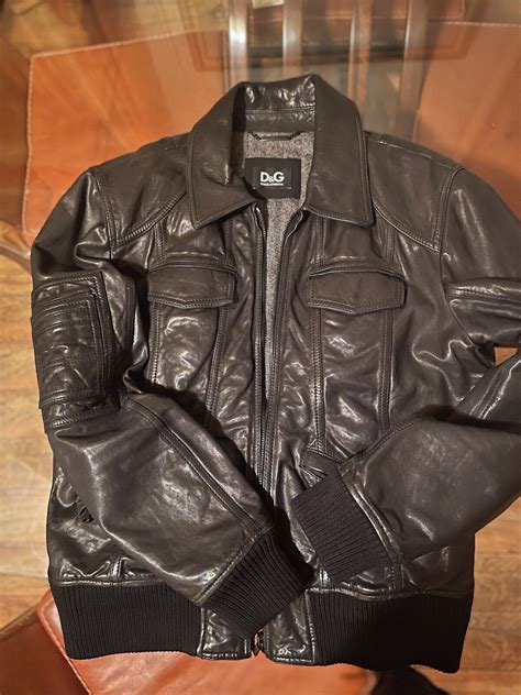 dolce and gabbana leather jacket replica|dolce gabbana jacket sale.